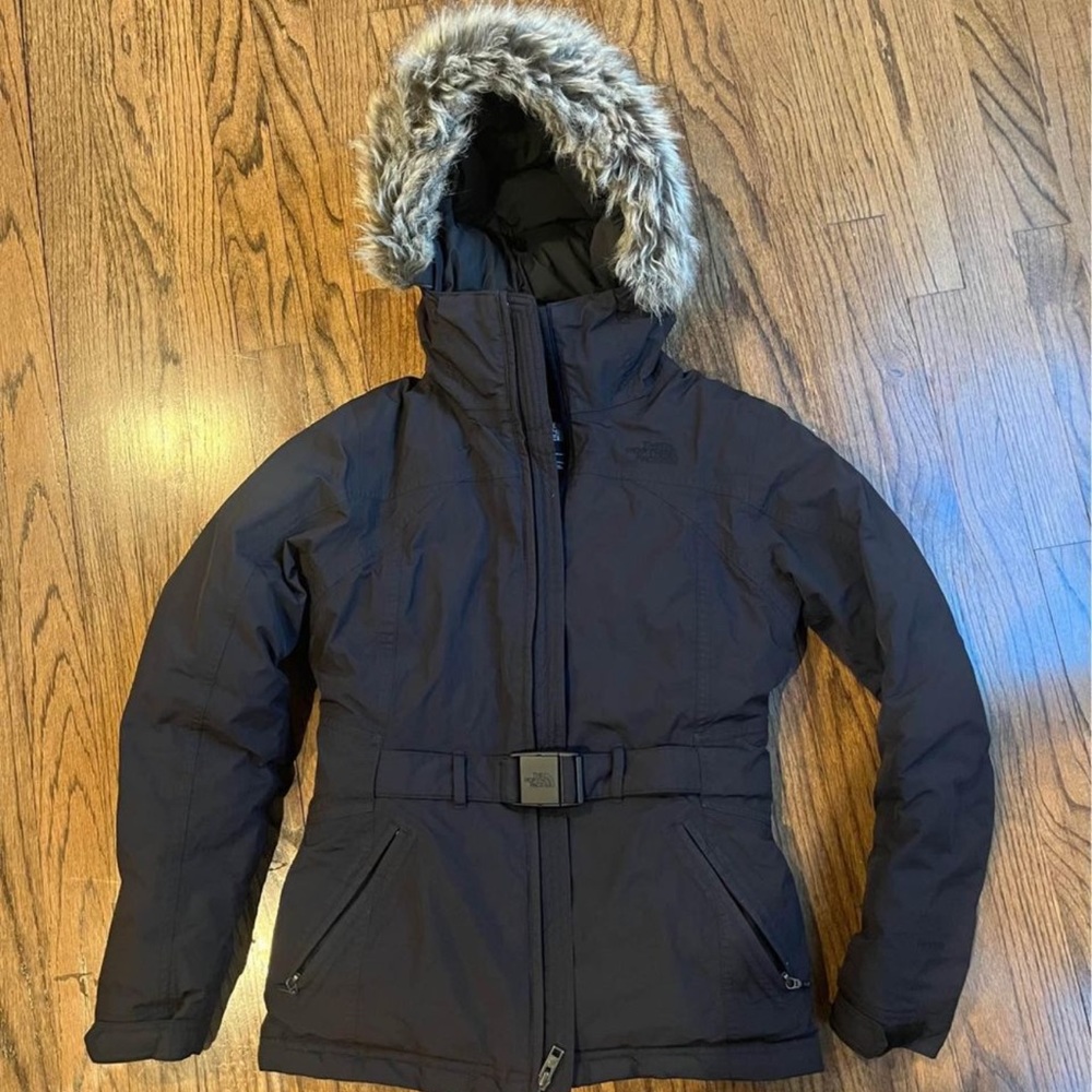 JACKET NORTH FACE PARKA SIZE XS DARK